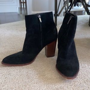 Sam Edelman Black Suede Boots